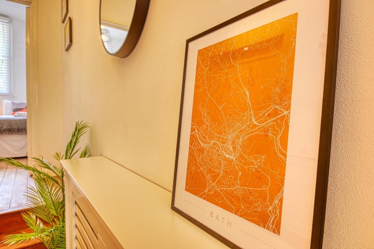2 Bedroom Apartment In Bath City Centre With Garden & Free Parking Luaran gambar